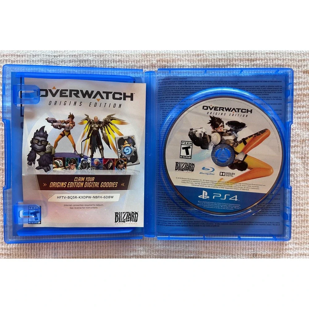 Overwatch Origins Edition Sony PlayStation 4 PS4 Blizzard Entertainment 2016